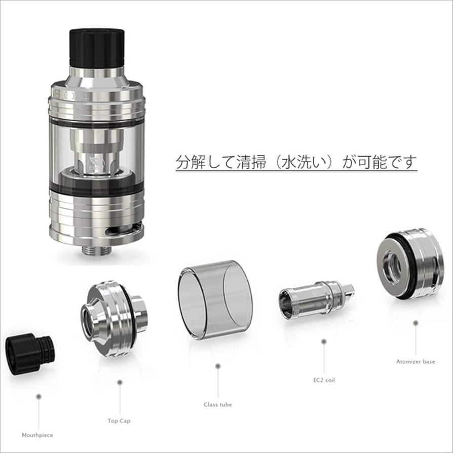 Amazon | Eleaf（イーリーフ） Melo4 D22 アトマイザー ＋予備